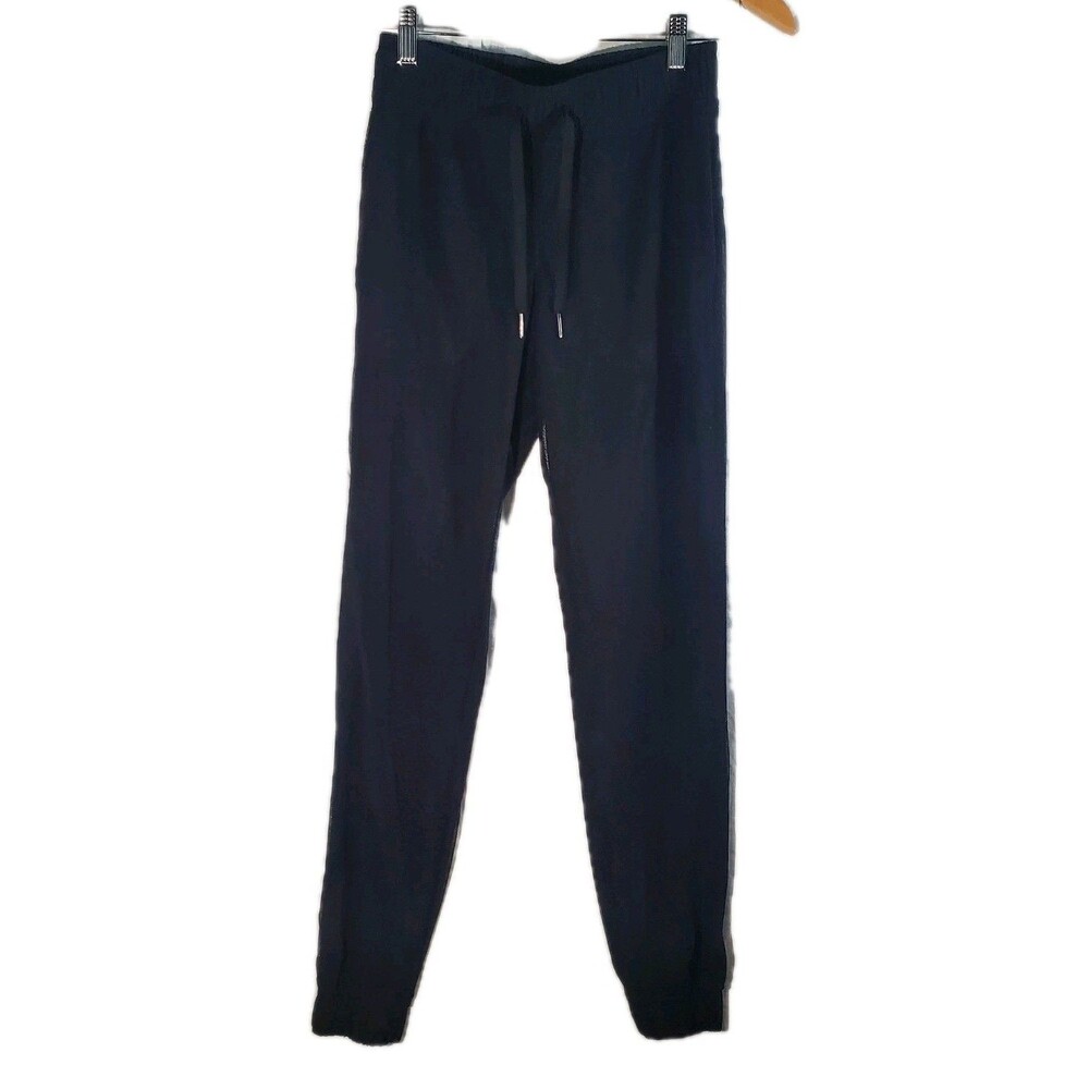Lululemon Mesh Panel Drawstring‎ Joggers Women XS/S Black